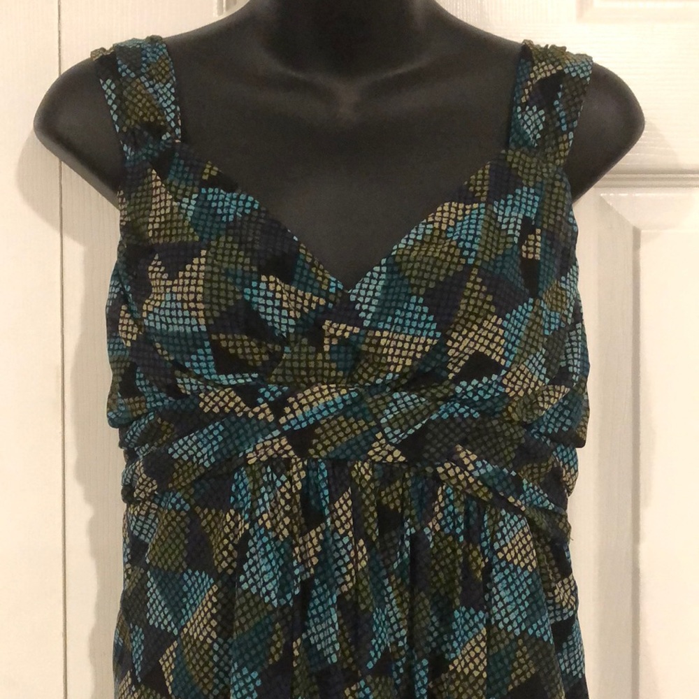 Apt. 9 Sleeveless Dressy Shirt size Medium (W5)